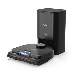 Tefal X-PLORER Serie 220+ Animal & Allergy, juodas - Dulkių siurblys robotas