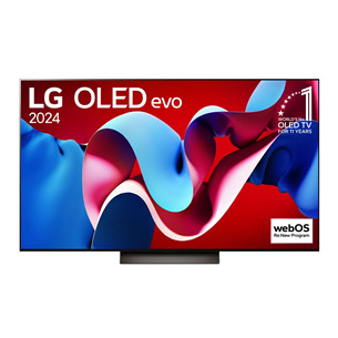 LG evo C4, 55'', 4K UHD, OLED, pilkas - Televizorius