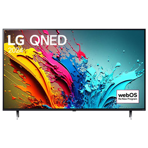 LG QNED86, 75'', 4K UHD, QNED, juodas - Televizorius