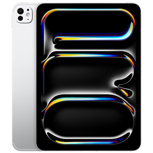 Apple iPad Pro 11”, M4 (2024), 512 GB, standard, WiFi + 5G, silver - Planšetinis kompiuteris Prekė - MVW43HC/A
