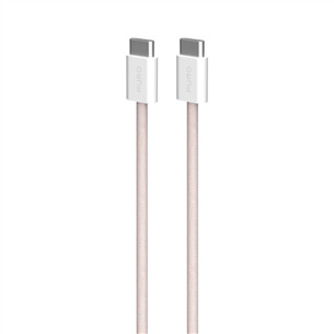 Puro Fabrik 2.0, USB-C to USB-C, 60 W, rožinis - Laidas Prekė - PUCCCFABK415MTROSE