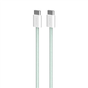 Puro Fabrik 2.0, USB-C to USB-C, 60 W, žalias - Laidas Prekė - PUCCCFABK415MTGRN