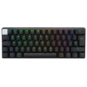 Logitech PRO X 60, SWE, juoda - Belaidė klaviatūra