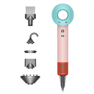 Supersonic HD07 Ceramic Pop, 1600 W, žalias/rožinis - Plaukų džiovintuvas