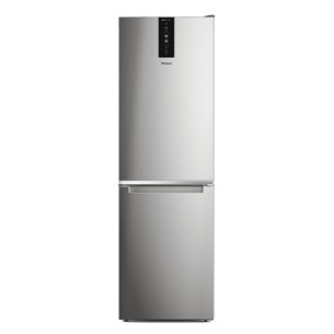 Whirlpool, NoFrost, 335 L, 192 cm, nerūdijančio plieno - Šaldytuvas