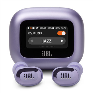 JBL Live Buds 3, violetinės - Belaidės ausinės