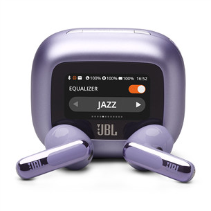 JBL Live Flex 3, violetinės - Belaidės ausinės