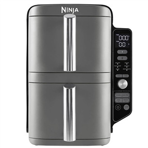 Ninja SL400EU Double Stack XL, 9,5 l, 2470 W, pilka - Karšto oro gruzdintuvė