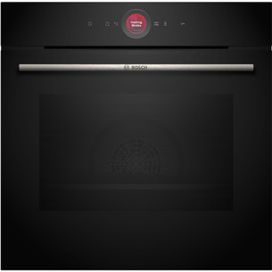 Orkaitė Bosch, Series 8, valymas garais, 71 L, juoda Prekė-HBG7221B1