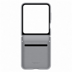 Samsung Kindsuit Case, Galaxy Flip6, pilka - Dėklas