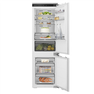 Hisense, NoFrost Dual, 252 L, aukštis 178 cm - Įmontuojamas šaldytuvas