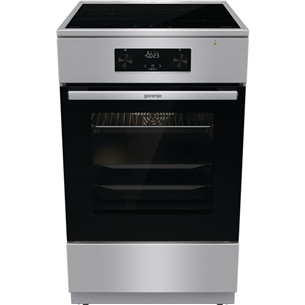 Gorenje, 70 L, plotis 50 cm, nerūdijančio plieno - Indukcinė viryklė su elektrine orkaite