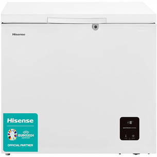 Hisense, 191 L, gylis 89,1 cm aukštis 86 cm, baltas - Šaldiklis