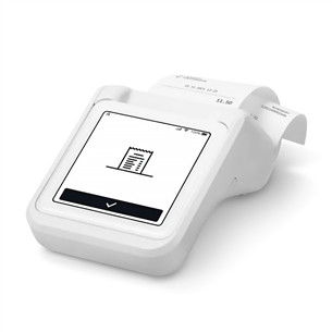 Kortelių skaitytuvas su kvitų spausdintuvu  SumUp Solo Card Reader With Receipt Printer, baltas   Prekė-800620201