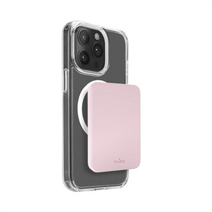 Išorinė baterija Puro Mini Power Mag, 4200 mAh, MagSafe, USB-C, rožinė Prekė-PUFCBB40P2MAGROSE