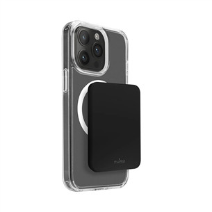 Išorinė baterija Puro Mini Power Mag, 4200 mAh, MagSafe, USB-C, juoda Prekė-PUFCBB40P2MAGBLK