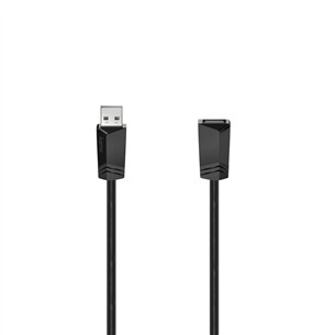Hama USB Extension Cable, 5 m, juodas - Laidas