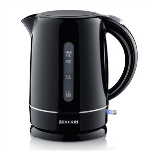Severin, 1.7 L, 2200 W, juodas - Virdulys  Prekė-WK4322