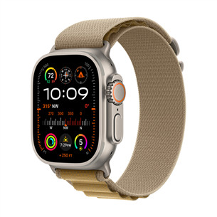 Apple Watch Ultra 2, 49 mm, Alpine Loop, Medium, rudas - Išmanusis laikrodis