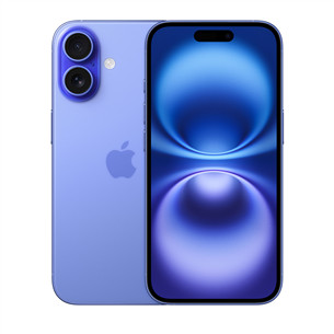 Apple iPhone 16, 128 GB, ultramarino mėlynas - Išmanusis telefonas