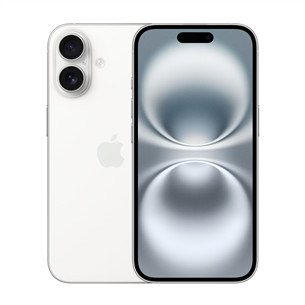 Apple iPhone 16, 128 GB, baltas - Išmanusis telefonas