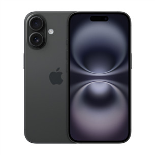 Apple iPhone 16, 128 GB, juodas - Išmanusis telefonas