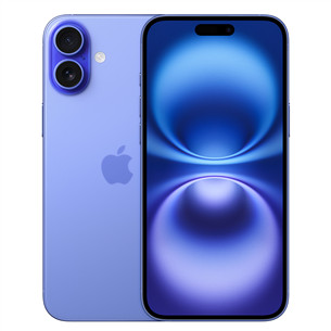 Apple iPhone 16 Plus, 128 GB, ultramarino mėlynas - Išmanusis telefonas