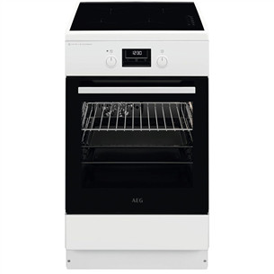 AEG 6000 Series SteamBake, 58 L, plotis 50 cm, balta - Indukcinė viryklė