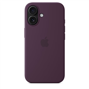 Dėklas Apple Silicone Case with Magsafe, iPhone 16, plum    Prekė-MYY43ZM/A