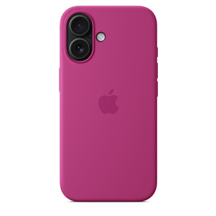 Dėklas Apple Silicone Case with Magsafe, iPhone 16, fuchsia   Prekė-MYY53ZM/A