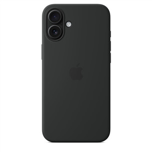 Dėklas Apple Silicone Case with Magsafe, iPhone 16 Plus, juodas Prekė-MYY93ZM/A
