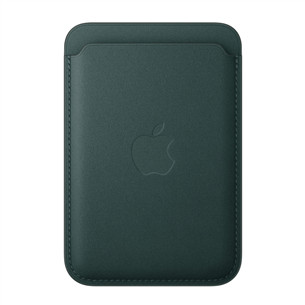 Apple FineWoven Wallet, Magsafe, dark green - Piniginė
