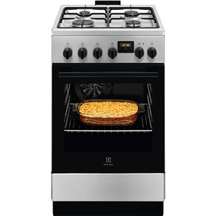 Electrolux 500 SurroundCook, 57 L, plotis 50 cm, nerūdijančio plieno spalvos - Viryklė
