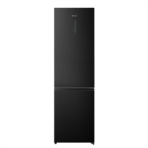 Hisense, NoFrost, 336 L, 201 cm, juodas - Šaldytuvas