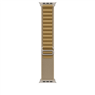 Apple Watch Alpine Loop, 49 mm, Medium, natural titanium, tan - Dirželis