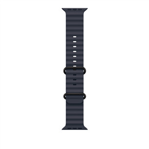 Apple Ocean Band, 49 mm, black titanium, navy - Dirželis