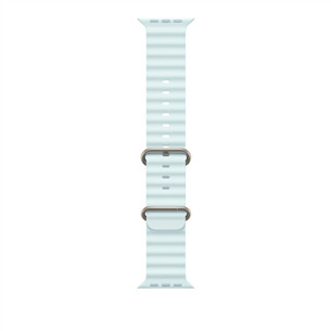 Apple Ocean Band, 49 mm, natural titanium, ice blue - Dirželis