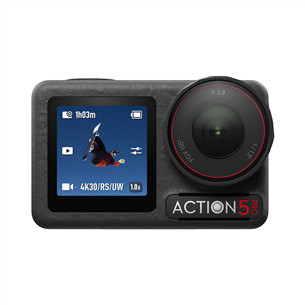 DJI Osmo Action 5 Pro Standard Combo, juoda - Veiksmo kamera