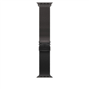 Apple Milanese Loop, 49 mm, Large, black titanium - Dirželis