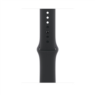 Apple Sport Band, 46 mm, S/M, juodas - Dirželis