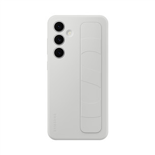 Samsung Standing Grip Case, Galaxy S24 FE, pilkas - Dėklas