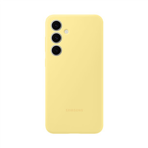 Samsung Silicone case, Galaxy S24 FE, geltonas - Dėklas