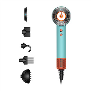 Dyson Supersonic Nural Ceramic Pop, 1600 W, žalias/oranžinis - Plaukų džiovintuvas