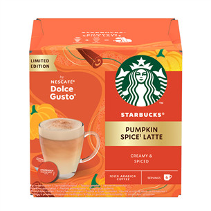 Kavos kapsulės Starbucks Pumpkin Latte, 6 porcijos   Prekė-8445291093133