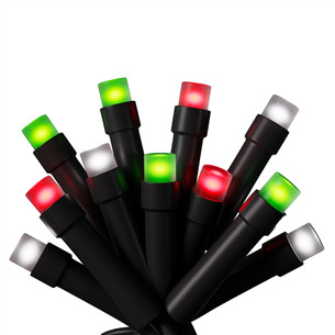 Nanoleaf Matter Smart Holiday String Lights, 24 m, juodos - Išmanioji girlianda