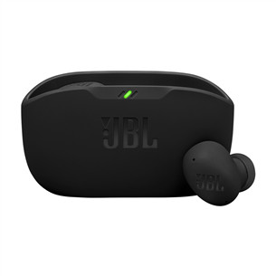 JBL Wave Buds 2, juodos - Belaidės ausinės