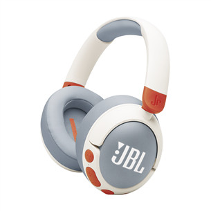 JBL Junior 470NC, baltos/pilkos - Vaikiškos ausinės