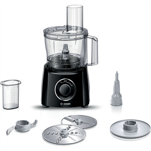 Bosch MultiTalent 3, juodas - Virtuvės kombainas