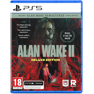 Alan Wake II Deluxe Edition, PlayStation 5 - Žaidimas