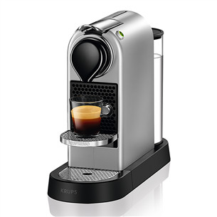 Krups Nespresso Citiz, sidabro spalvos - Kapsulinis kavos aparatas